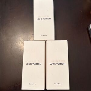 Louis Vuitton perfume boxes